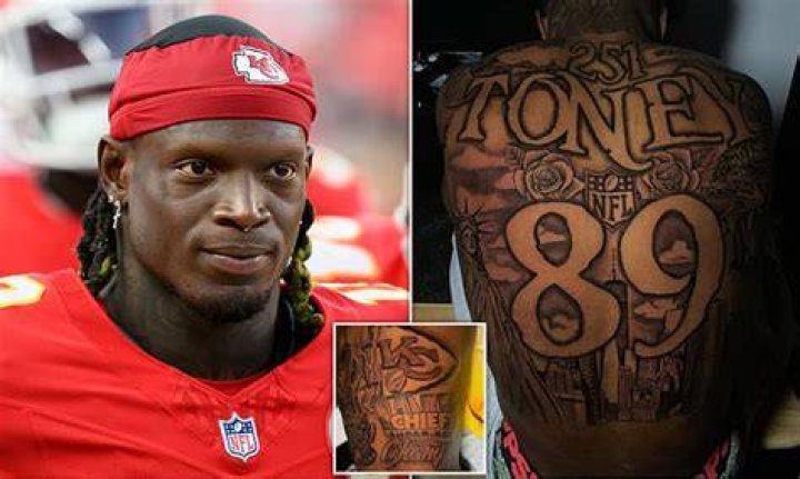 89 or 19 Kadarius Toney Giants Tattoo and Rap Career Of Yung Joka ·
