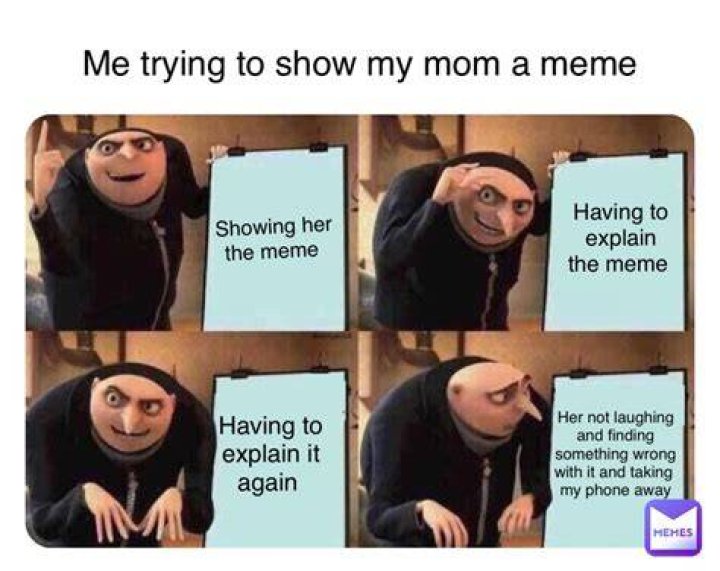 A Guide To "Me Showing My Mom A Meme"