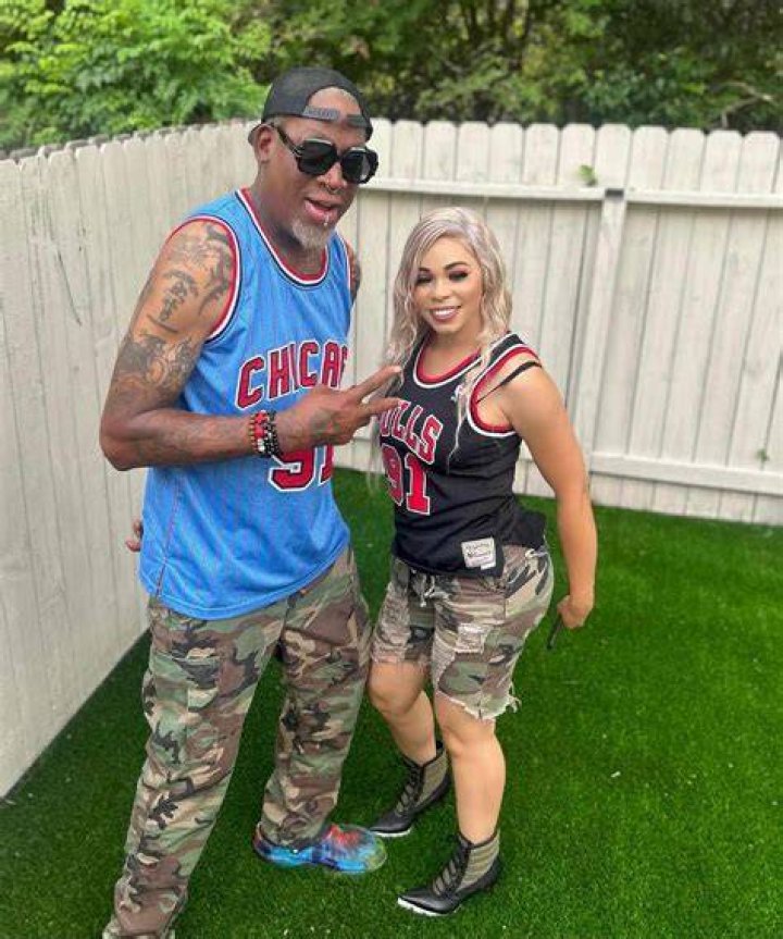 Dennis Rodman Gets Tattoo Of Girlfriend Yella Yella On His Butt Hollywood Life ·