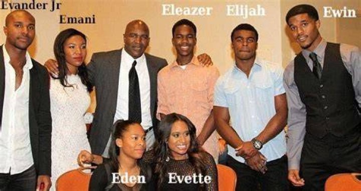 Evander Holyfield's Spouses and The Children Produced By His Failed Marriages