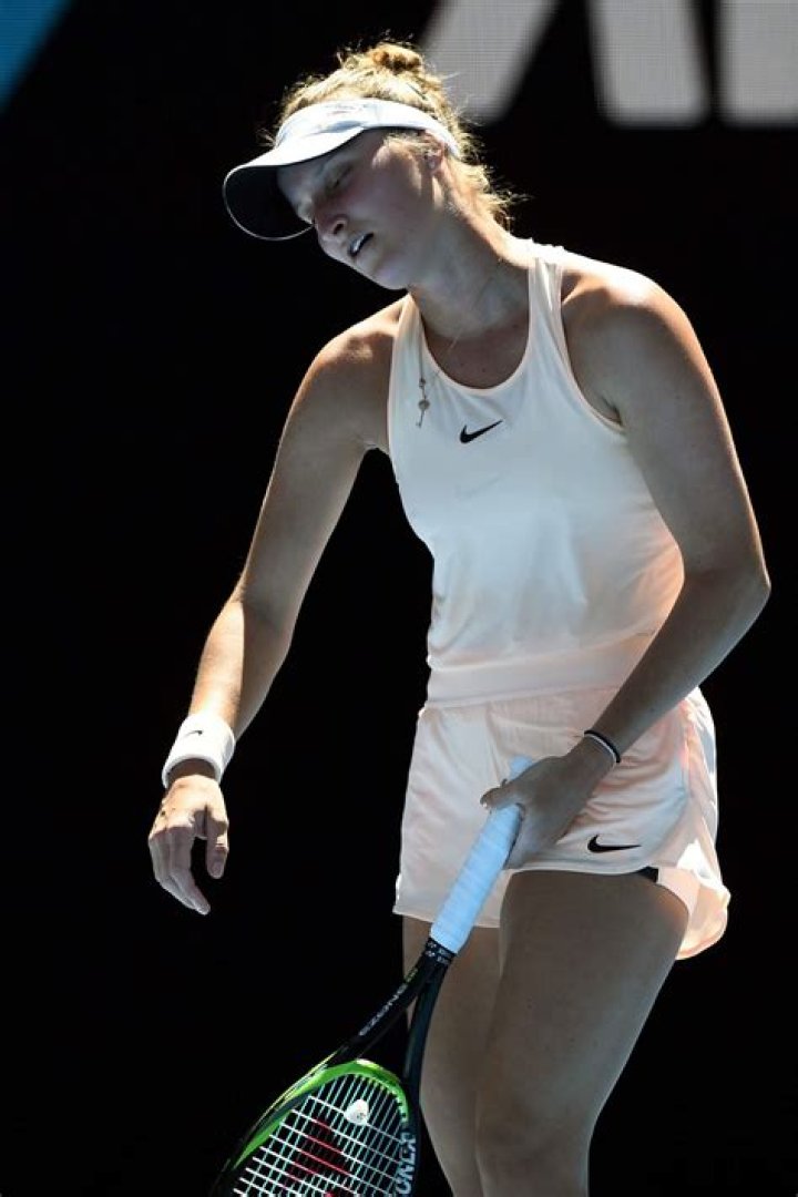 MARKETA VONDROUSOVA at Australian Open Tennis Tournament in Melbourne