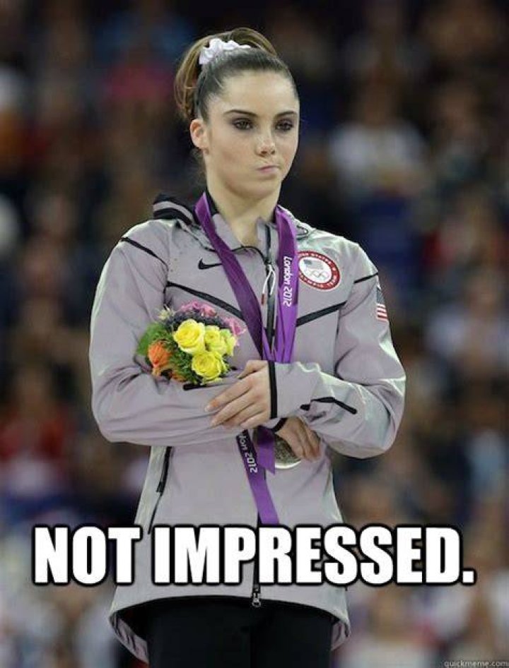 McKayla Maroney Spoofs "Not Impressed" Meme ·