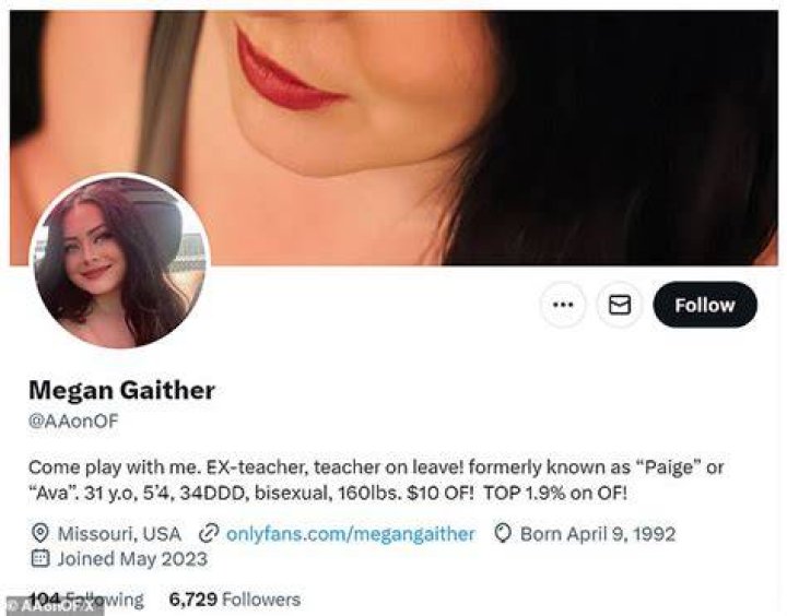 Megan Gaither OnlyFans, Missouri Teacher Suspended: Wiki And Age ·