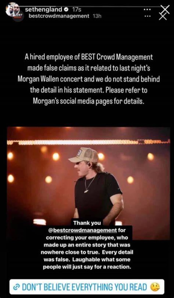 Morgan Wallen Death: A False and Harmful Rumor