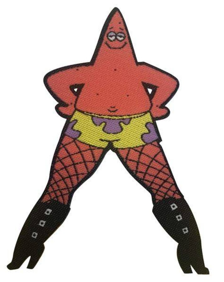 Patrick Star In Fishnet Tights