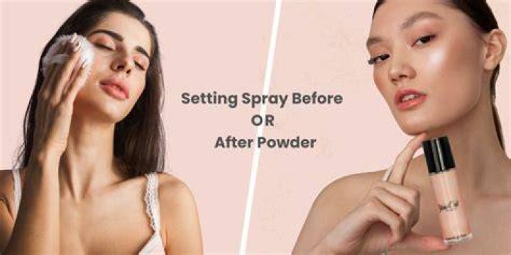 Setting Spray Unveiled Before Or After Powder?