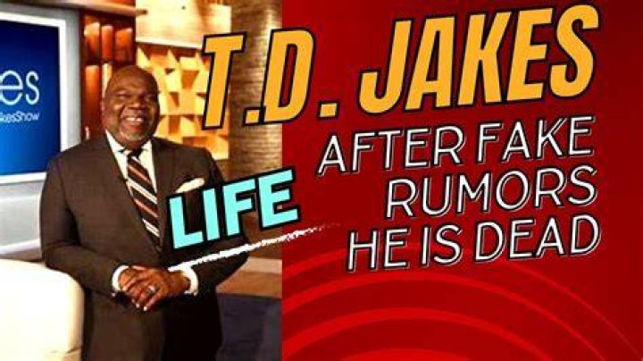 TD Jakes Death: A Hoax That Shook the Faithful