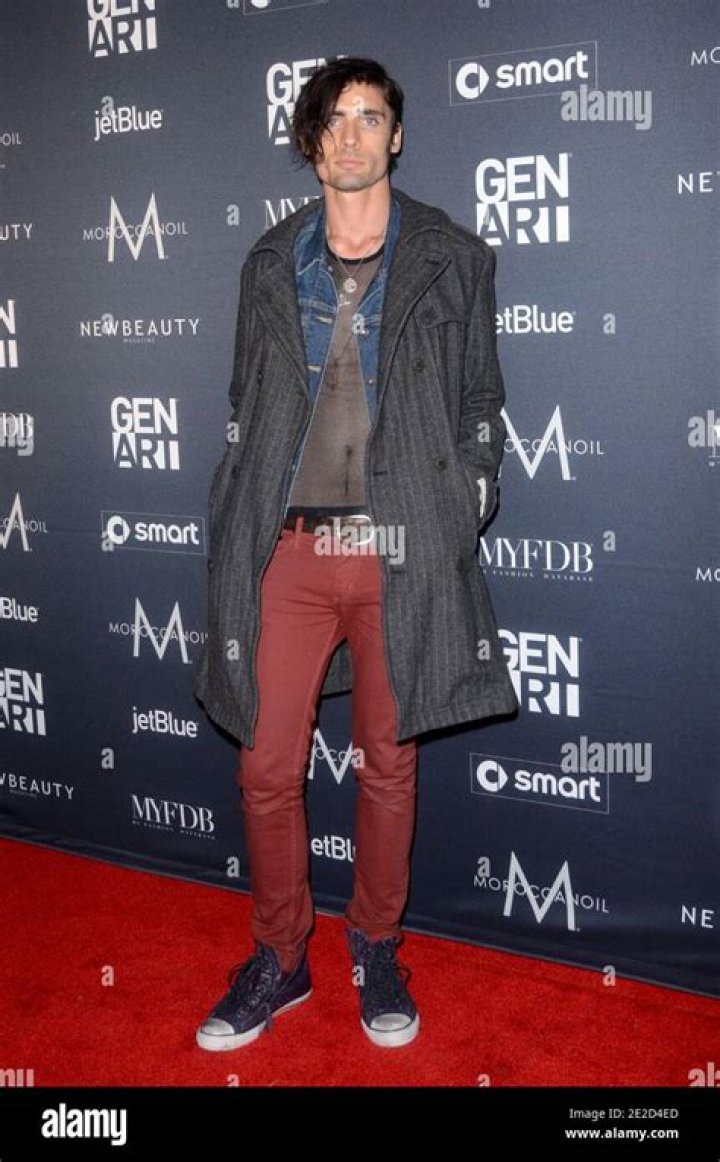 Tyson Ritter arriving for Gen Art's Fresh Faces in Fashion held at