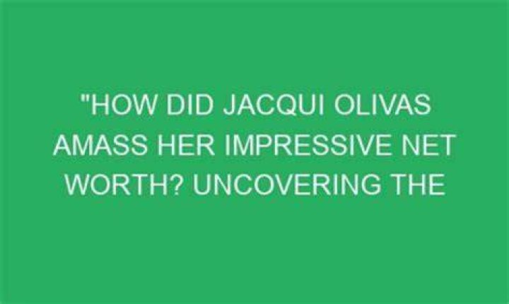 Uncovering The Influences And Impact On Her Success