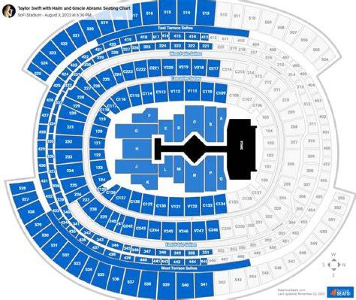 Unlock The Secrets Of SoFi Stadium Seating For Taylor Swift Concerts