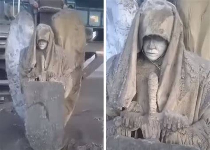 Unveiling The Secrets Of The Siberian Fallen Angel Statue