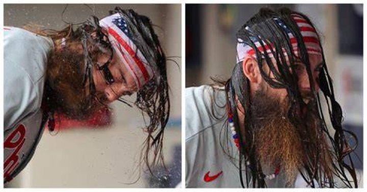 What's Going on With Brandon Marsh's Hair?